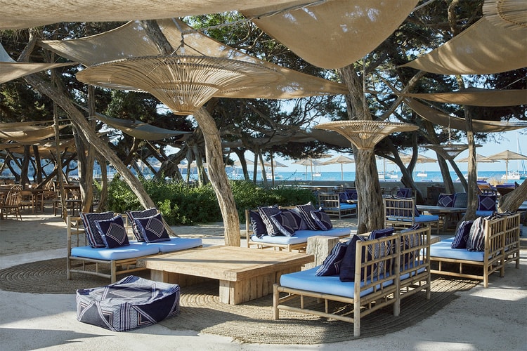 Burberry's TB Summer Monogram Takes Over Casa Jondal Beach Club in Ibiza