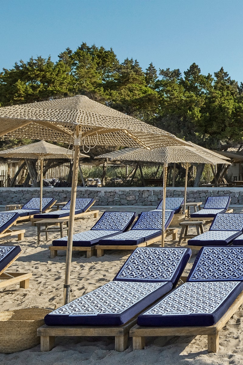 Burberry TB Summer Monogram Ibiza Casa Jondal Beach Club Riccardo Tisci