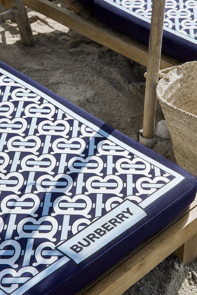 Burberry TB Summer Monogram Ibiza Casa Jondal Beach Club Riccardo Tisci