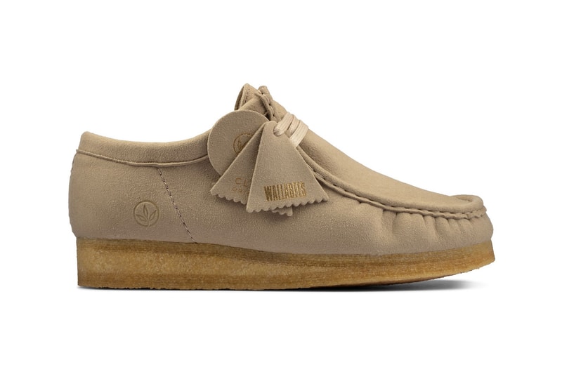 Clarks Originals Vegan Wallabee Sustainable Footwear Beige