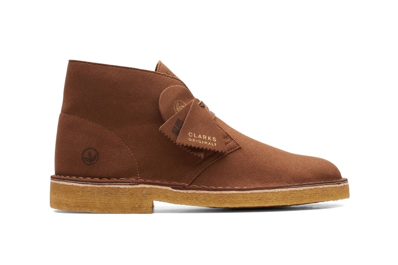 Clarks Originals Vegan Desert Boot Sustainable Footwear Brown