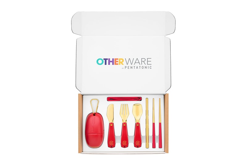 CLOT Eco-Friendly Pentatonic OTHERWARE The Pebble Cutlery Set