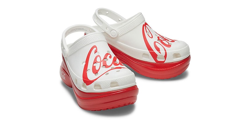 coca cola crocs clogs collaboration jibbitz release where to buy info