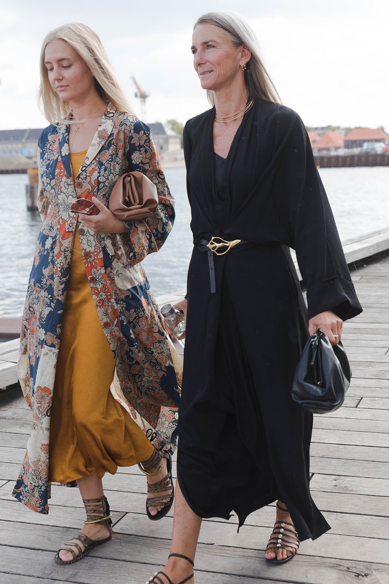 Street Style Copenhagen Fashion Week SS22 Spring Summer 2022 Influencers Bottega Veneta Pouch Clutch