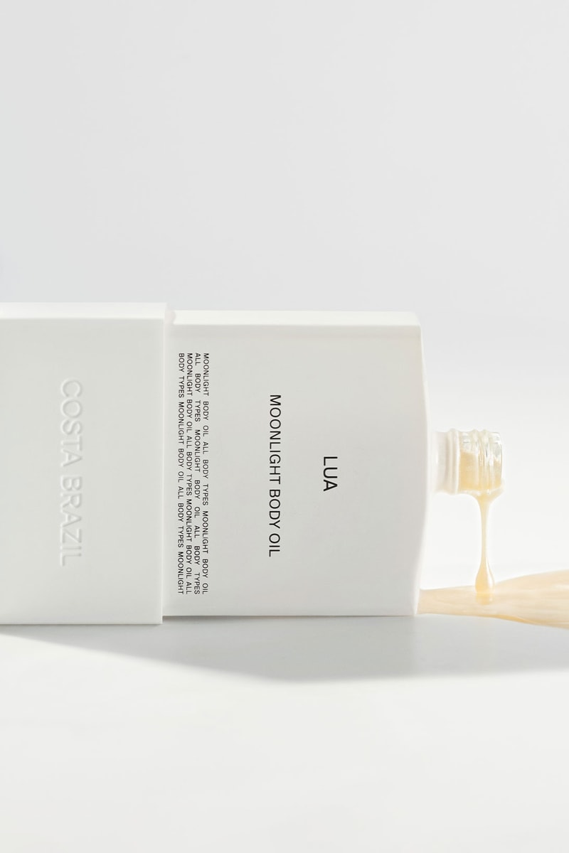 Costa Brazil Body Oil Moonlight Bottle Packaging