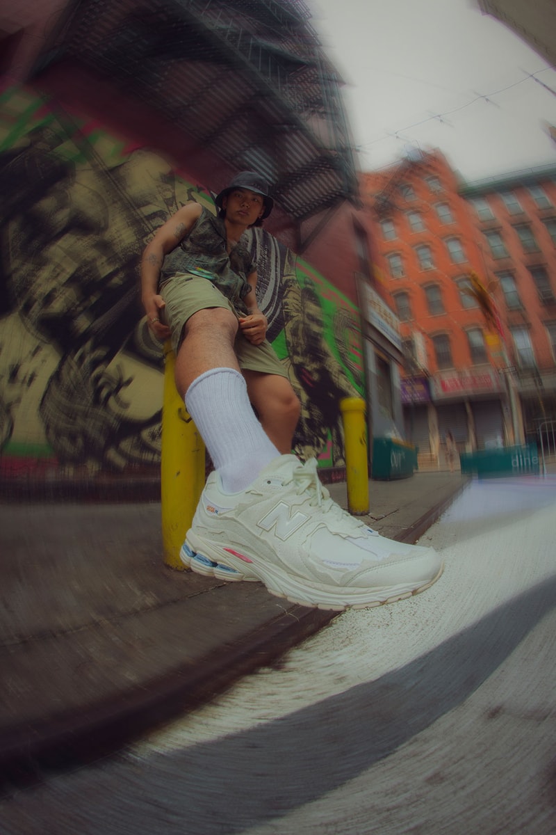 Extra Butter New Balance 2002R Collaboration Y2K White Socks