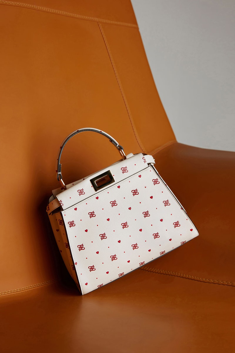 Fendi Chinese Valentine's Day Collection Peekaboo Handbag