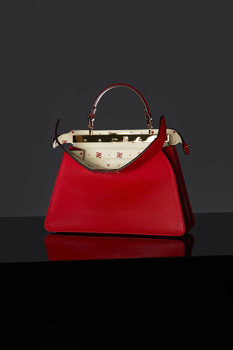 Fendi Chinese Valentine's Day Collection Peekaboo Bag