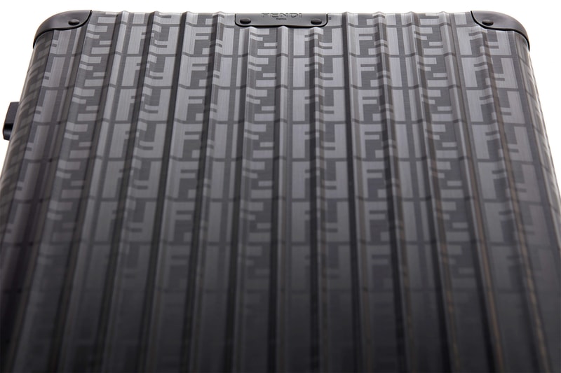 Fendi Rimowa Classic Cabin Suitcase Luggage Collaboration Black