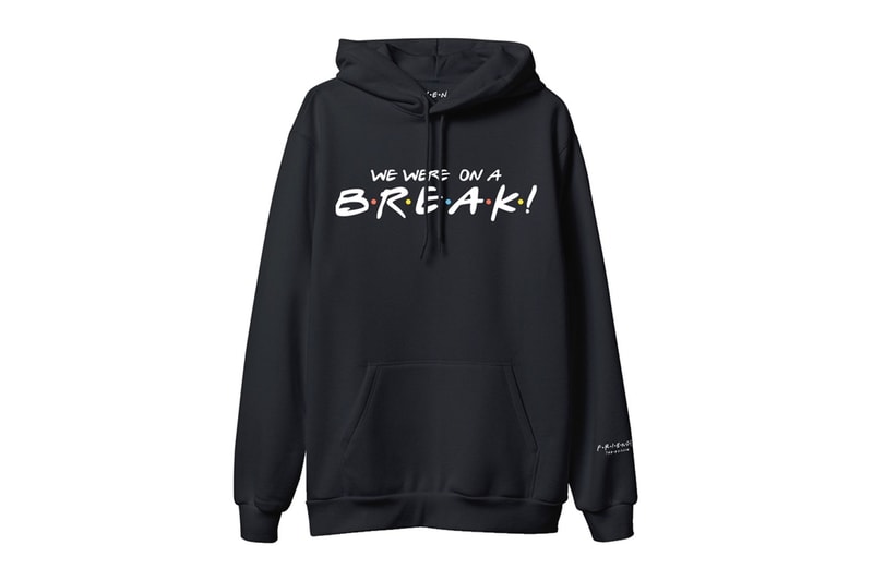 Friends Merch We Were on a Break Hoodie