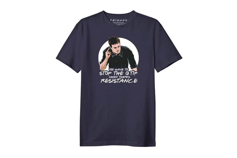 Friends Merch chandler bing q-tip t-shirt