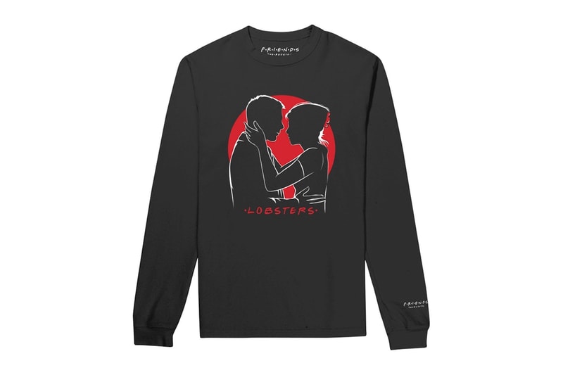 Friends Merch lobsters crewneck sweater ross rachel