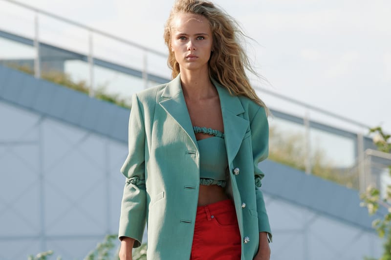 GANNI Returns to the Runway With Post-Lockdown Fits for SS22