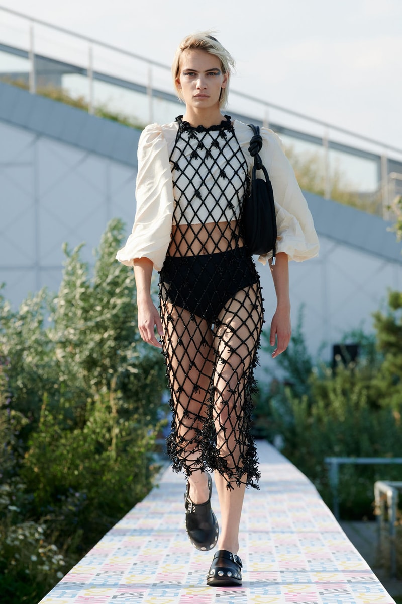 GANNI Spring/Summer 2022 SS22 Runway Copenhagen Fashion Week CPHFW Blouse Bag