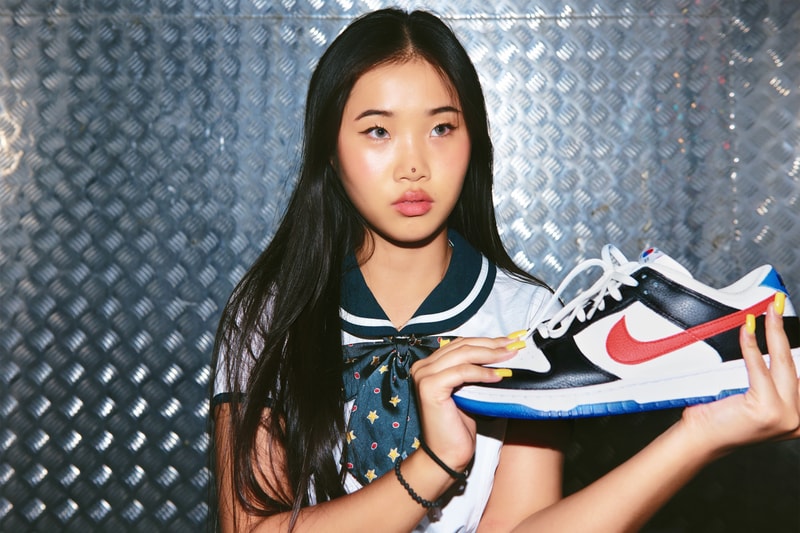 Nike Dunk Low Seoul South Korea Editorial Closeup
