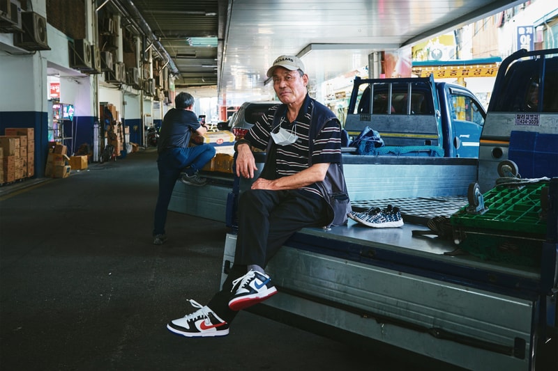Nike Dunk Low Seoul South Korea Editorial Truck Sewoon Sangga