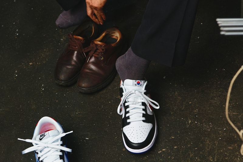 Nike Dunk Low Seoul South Korea Editorial Details Shoelaces