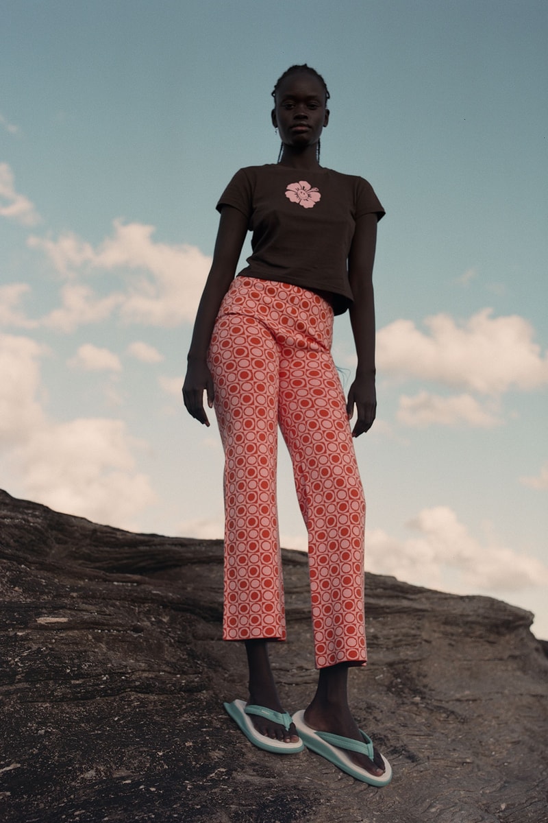 Holiday the Label Knitwear Collection Circle Check Pants