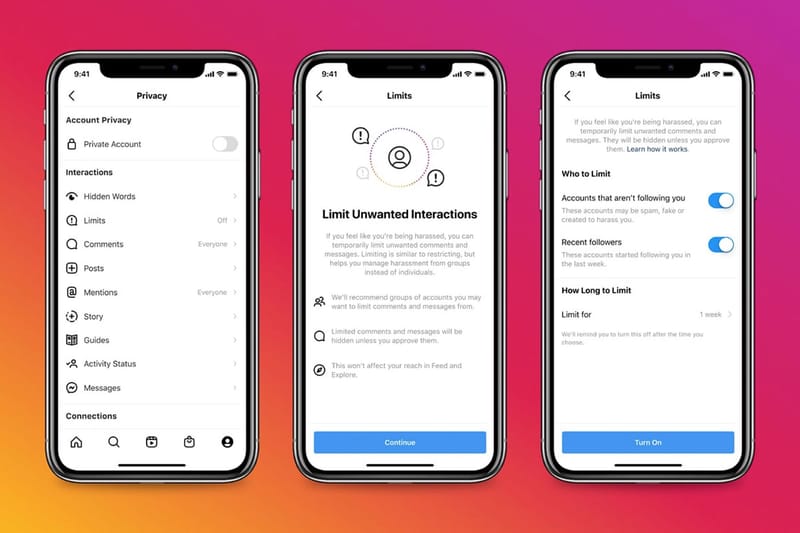 Instagram Rolls Out Limits, a Feature That Aims To Protect Users From Online Abuse