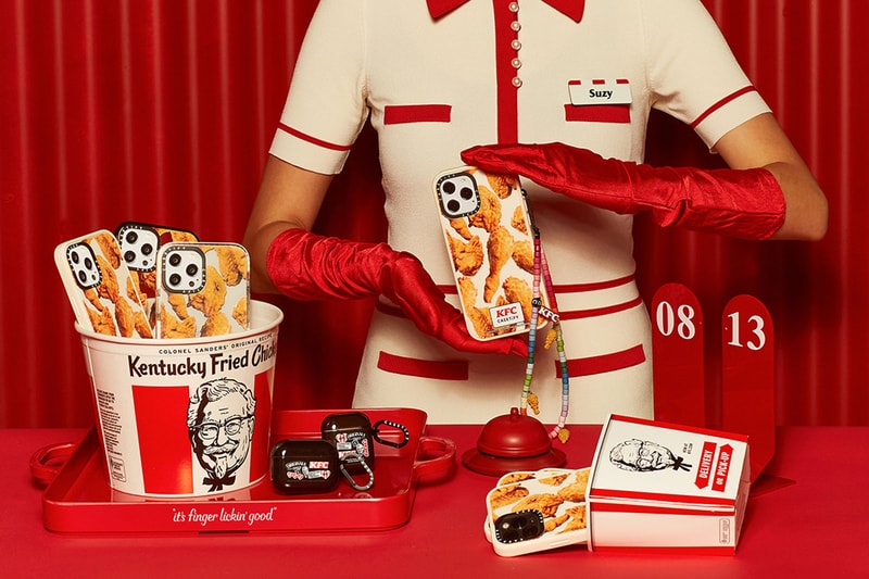 KFC Casetify Tech Accessories Collaboration Fried Chicken Bucket Apple iPHone Cases