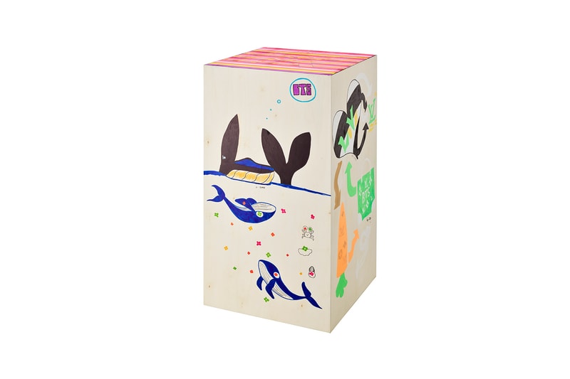 BTS Louis Vuitton Iconic Trunk 200th Birthday Anniversary Whales