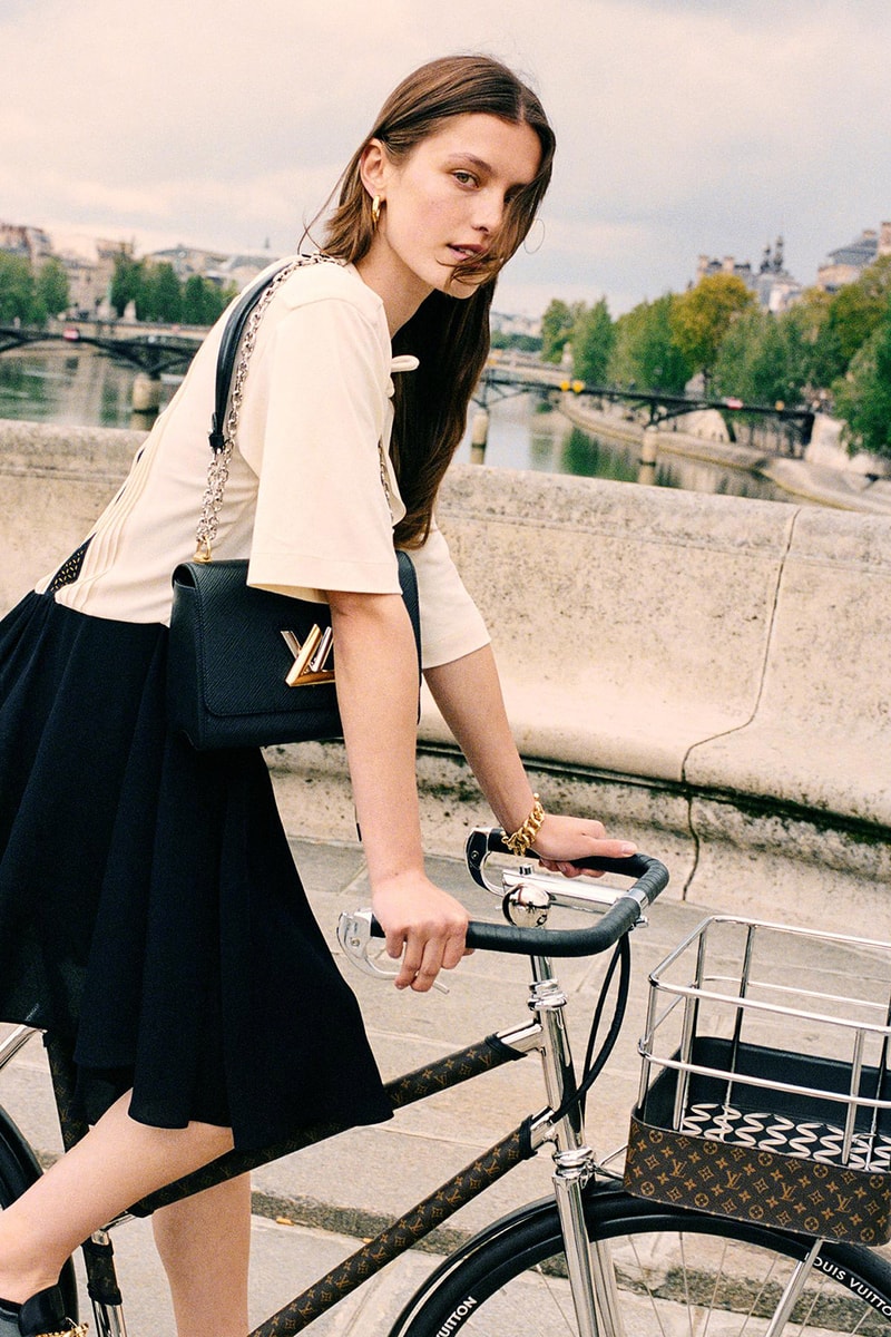 louis vuitton tamboite bike bicycle collaboration black paris