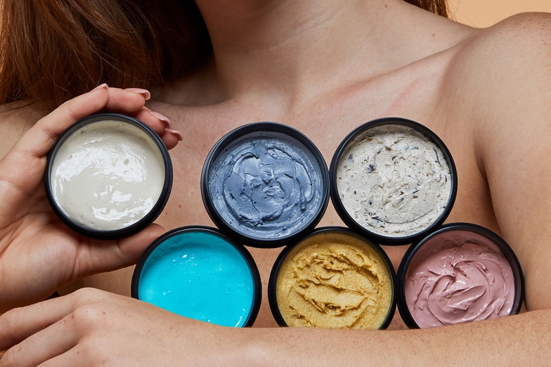 Lush Cosmetics Brush Strokes Fresh Face Mask Skincare beauty