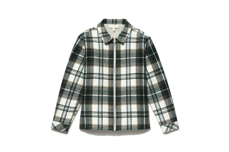 Museum of Peace and Quiet MOPQ Frame Fall Winter 2021 FW21 Collaboration Collection Flannel Jacket