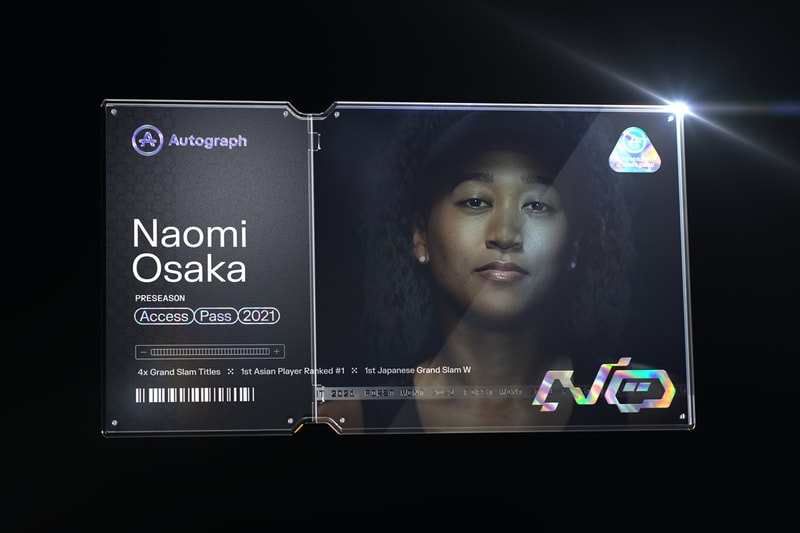naomi osaka nfts autograph collaboration sports tech preferred