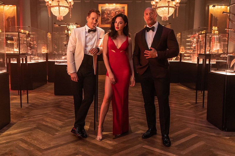 Netflix Originals Fall Movie Lineup Announcement Red Notice Gal Gadot Ryan Reynolds Dwayne The Rock Johnson