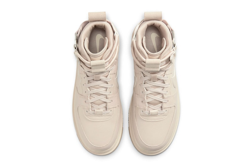 Nike Air Force 1 AF1 High Utility 2.0 Arctic Pink Upper Shoelaces Tongue Buckle Collar
