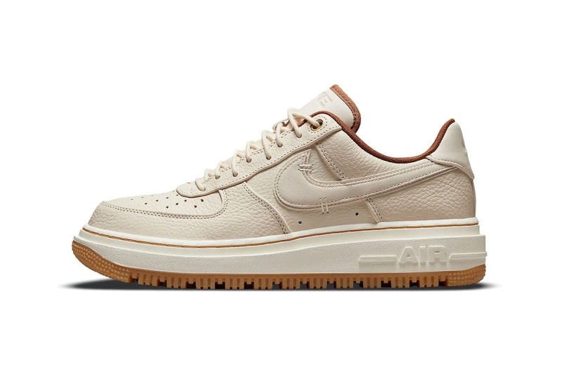 Nike Air Force 1 AF1 Pecan Gum Laterals Swoosh