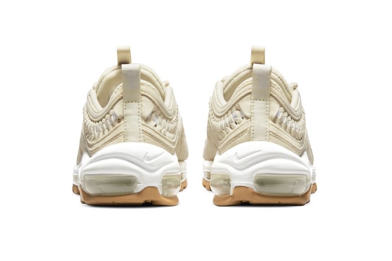 Nike Air Max 97 AM97 LX Woven Sneakers Heels Details
