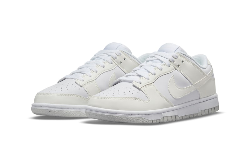 Nike Dunk Low DD1873-101 Move to Zero Sustainable Upper Swoosh Shoelaces