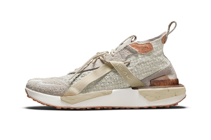 Nike ISPA Drifter NTRL Sneakers Hemp Upper Details