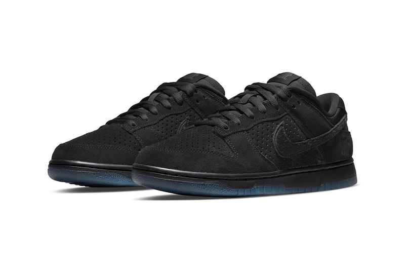 UNDEFEATED Nike Dunk Low vs Air Force AF1 Pack Black Blue Yellow White