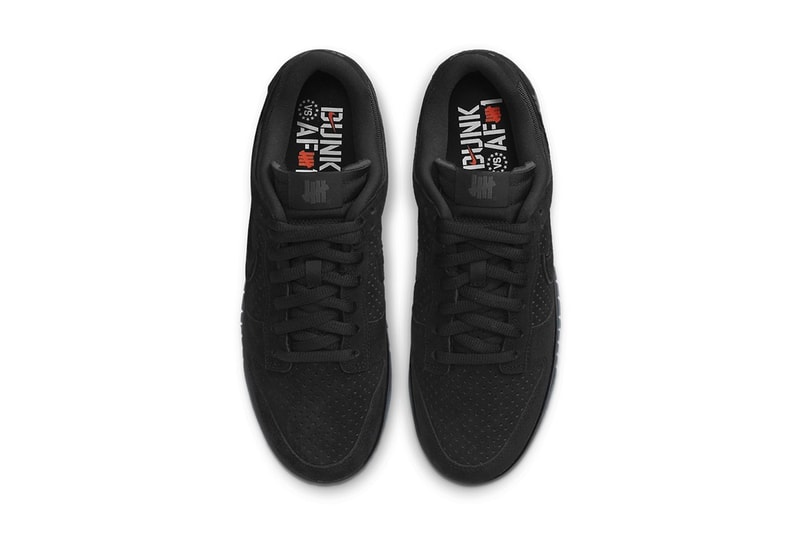 UNDEFEATED Nike Dunk Low vs Air Force AF1 Pack Black Blue Yellow White