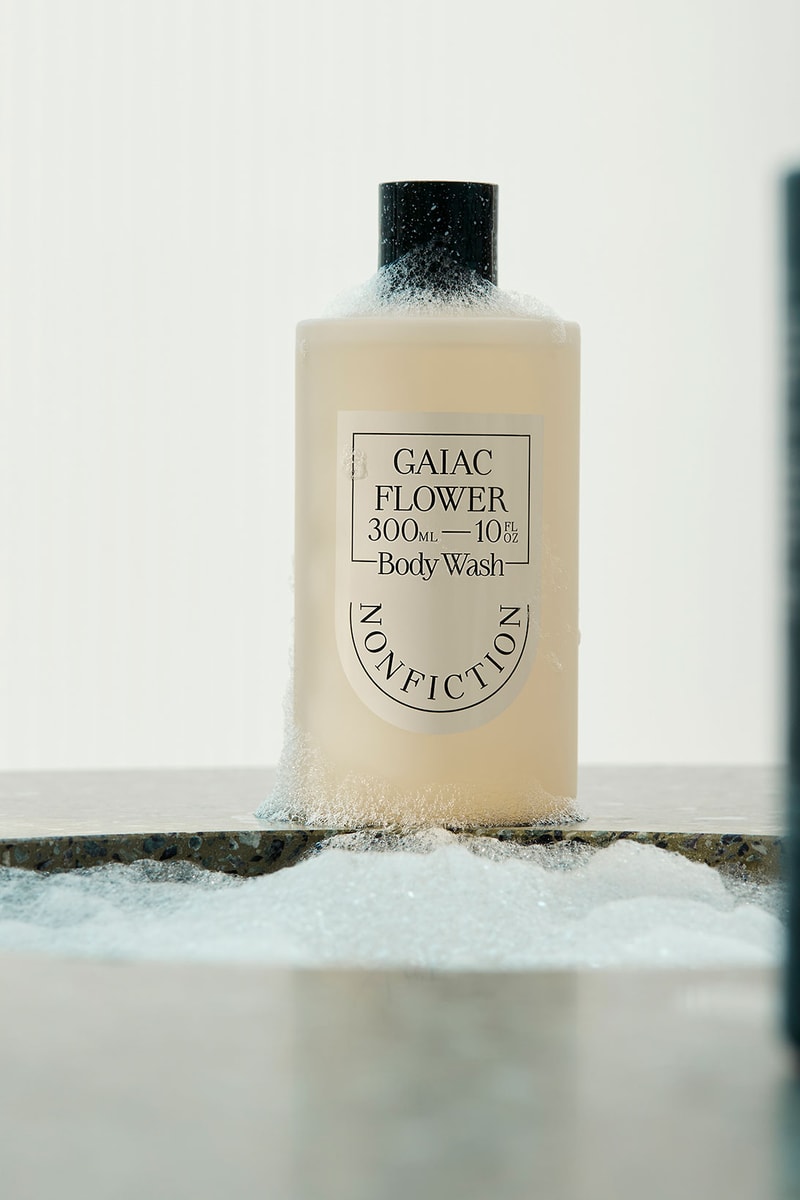 NONFICTION Korean Beauty Lifestyle Brand Gaiac Flower Body Wash
