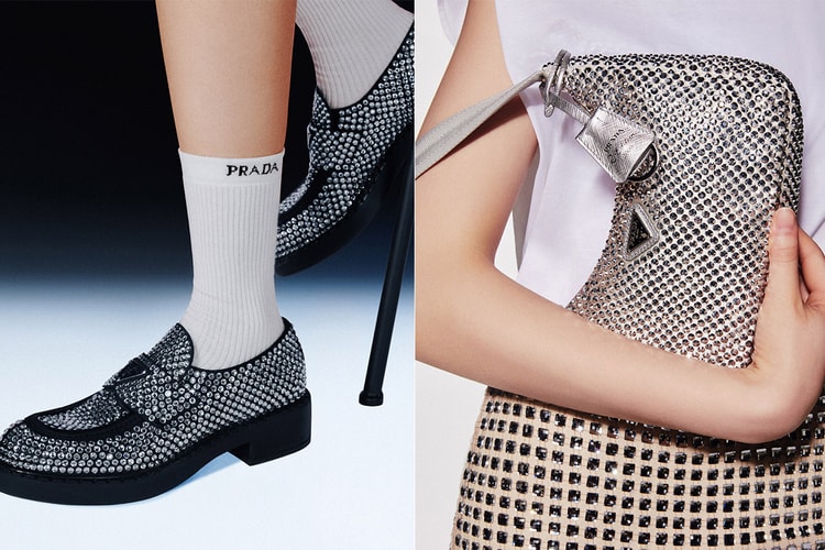 Prada Covers Its Signature Silhouettes in Crystals for Chinese Valentine's Day