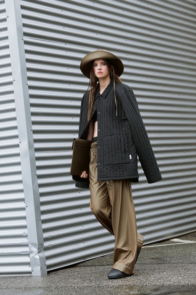 RAINS Spring Summer 2022 SS22 Collection Runway Hat Jacket Pants