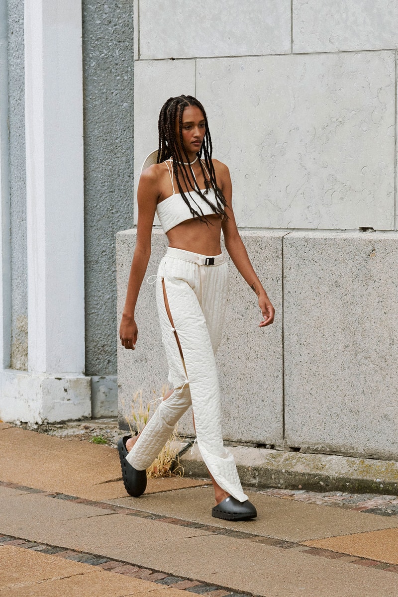 RAINS Spring Summer 2022 SS22 Collection Runway Bra Top Trousers Pants