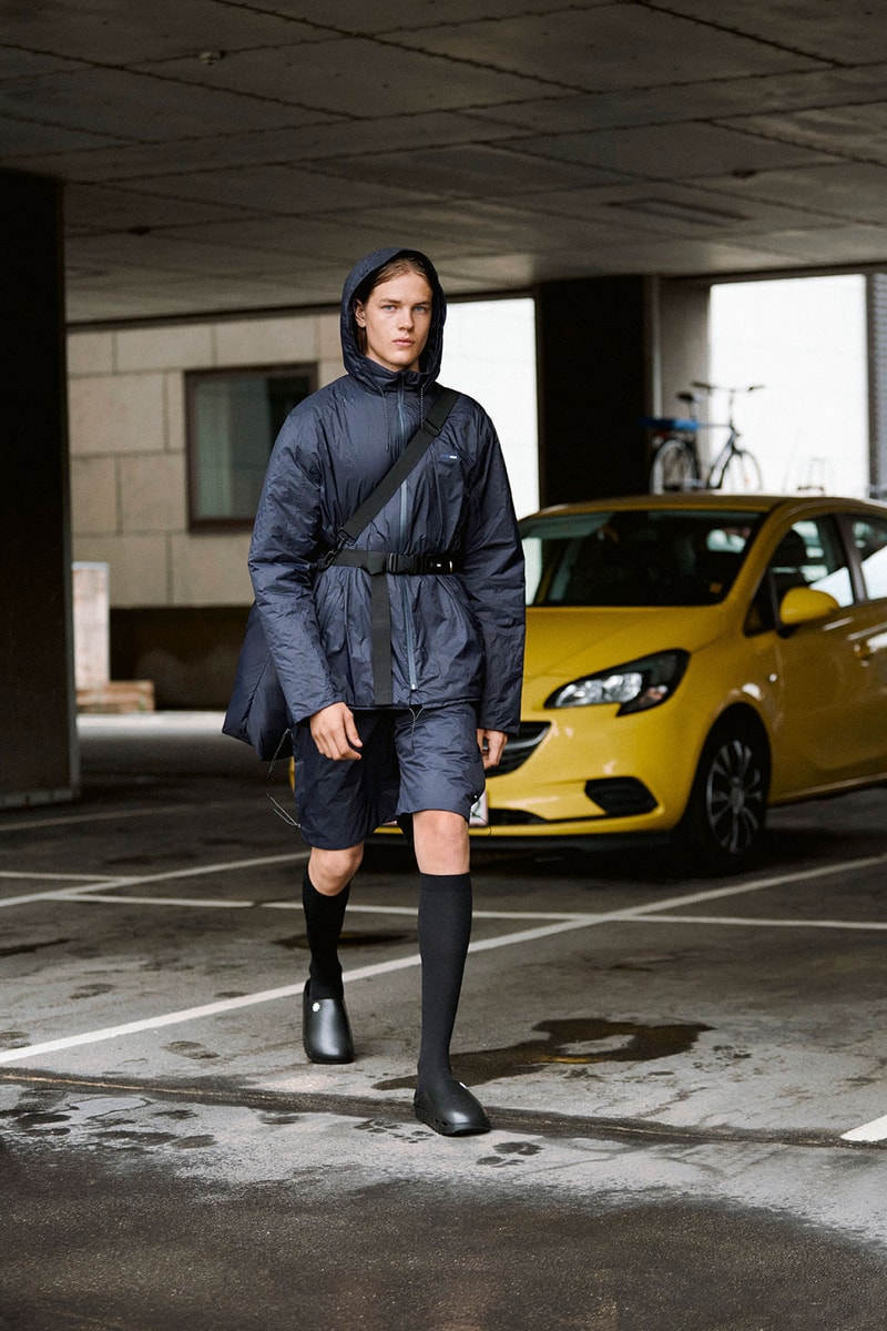 RAINS Spring Summer 2022 SS22 Collection Runway Rain Jacket SHorts