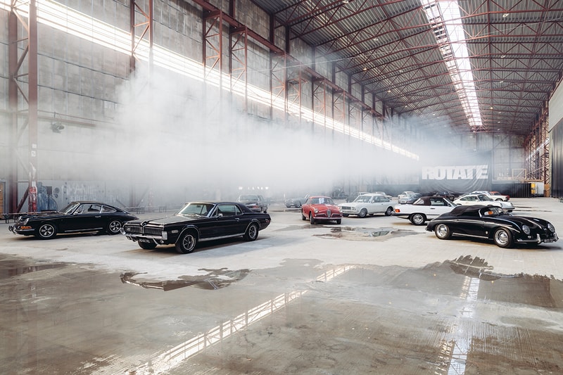 ROTATE Copenhagen Fashion Week Spring Summer 2022 Show Sunday Birger Christensen Runway Show Vintage Cars