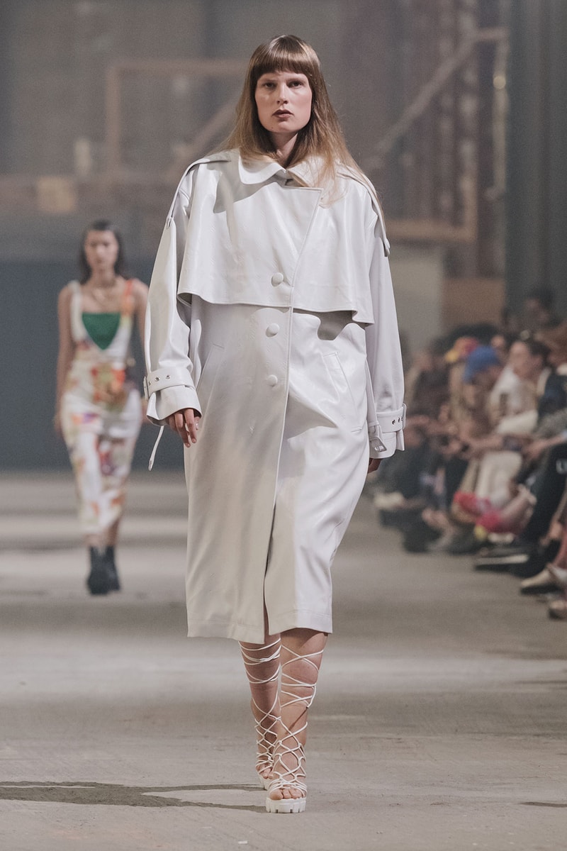 ROTATE Birger Christensen Spring/Summer 2022 SS22 Copenhagen Runway Coat