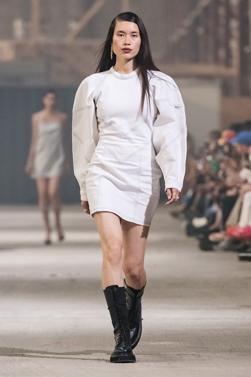 ROTATE Birger Christensen Spring/Summer 2022 SS22 Copenhagen Runway Dress Boots