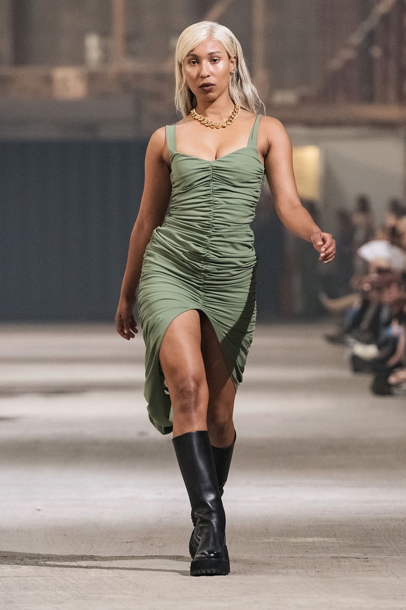 ROTATE Birger Christensen Spring/Summer 2022 SS22 Copenhagen Runway Dress