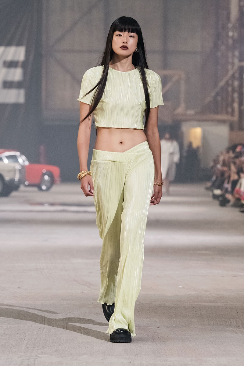 ROTATE Birger Christensen Spring/Summer 2022 SS22 Copenhagen Runway T-Shirt Pants