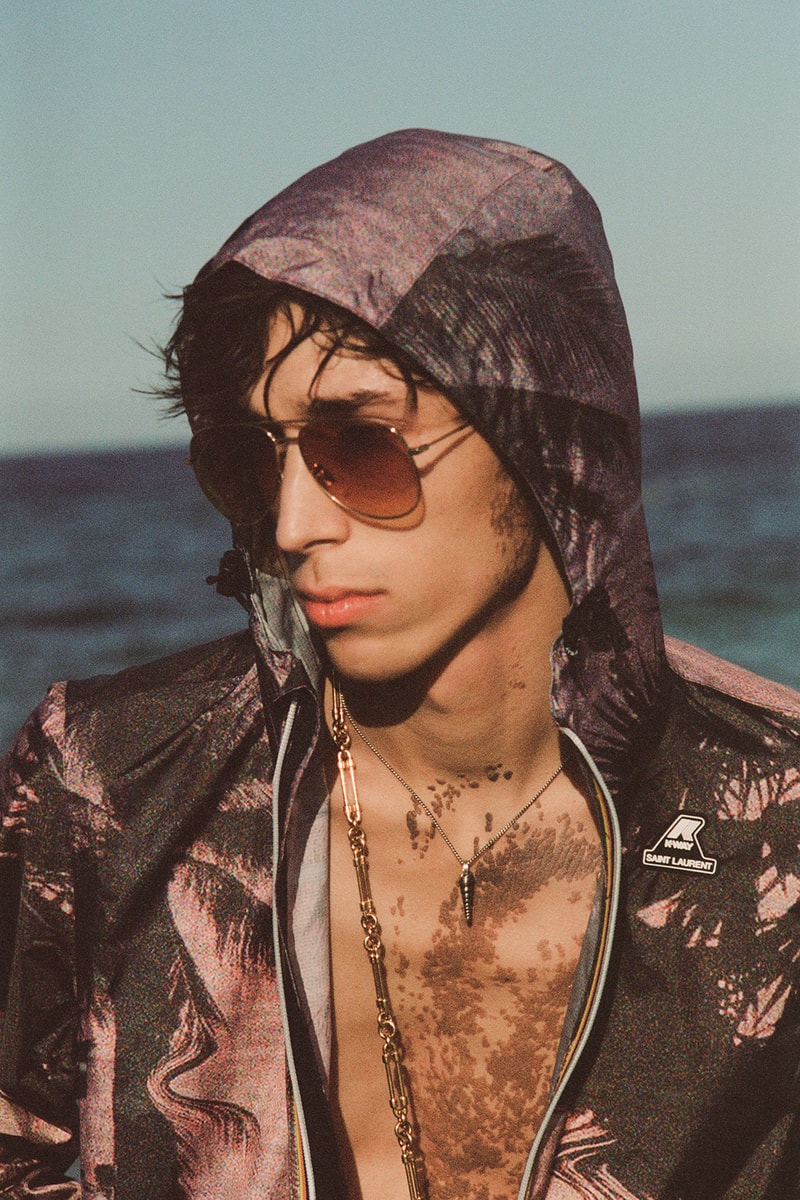 Saint Laurent Rive Droite Collection Salt and Sun Anthony Vaccarello Shades Sunglasses Jacket
