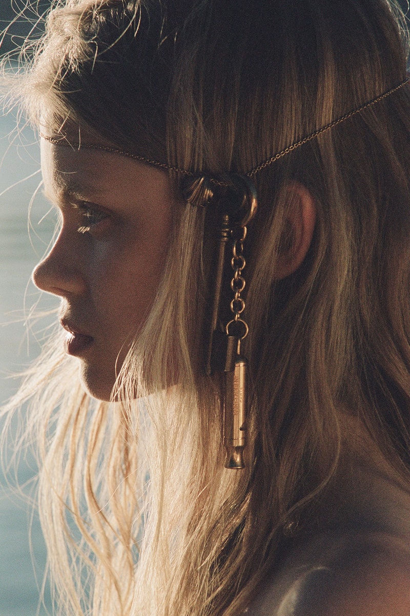 Saint Laurent Rive Droite The Heat Headwear Charm