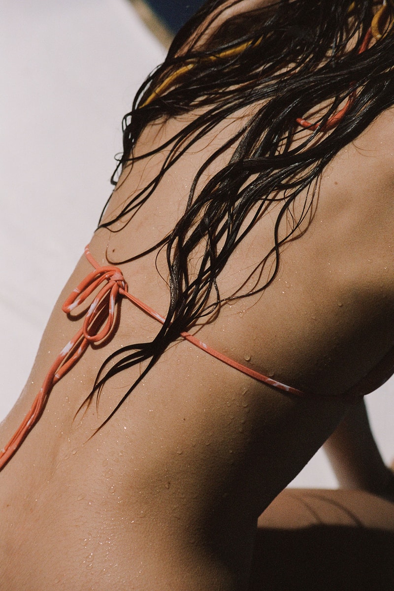 Saint Laurent Rive Droite The Heat Bikini Back Hair